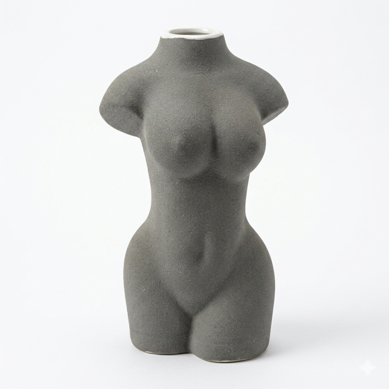 Jarrón Silueta Femenina