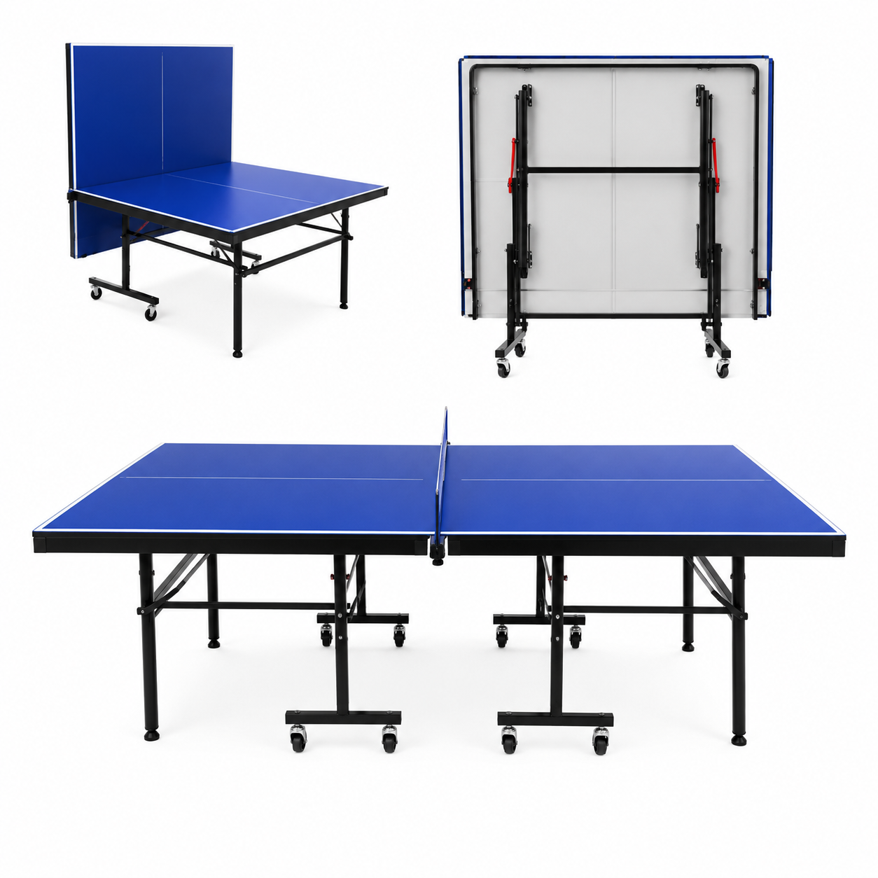 Mesa de Ping Pong Plegable Multifuncional