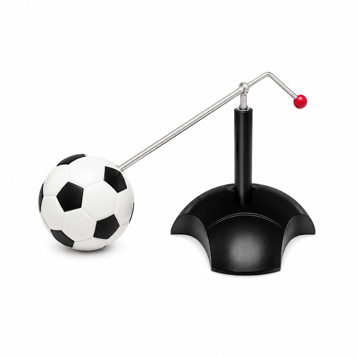 Balón de práctica con soporte