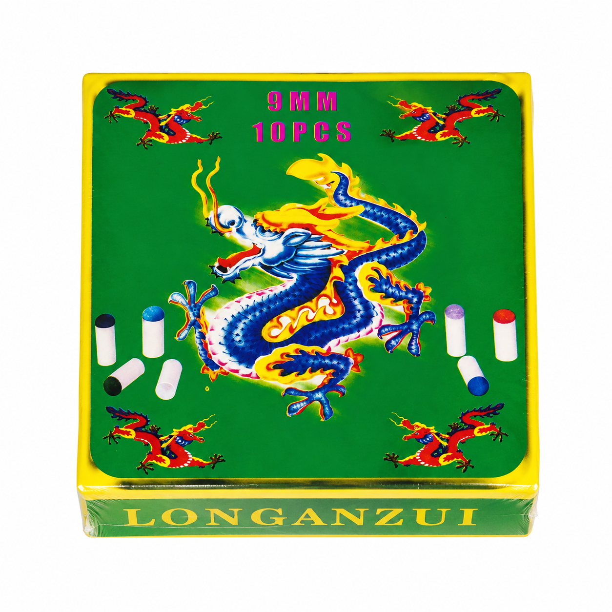 Caja de Tizas para Billar Longanzui 9MM (100 und)