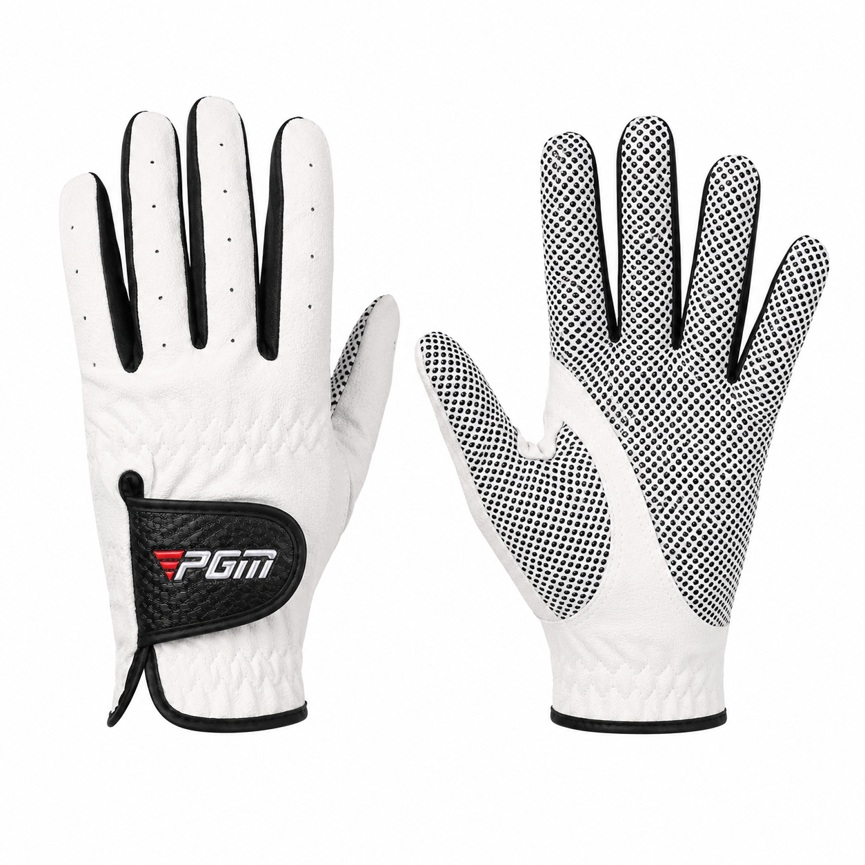 Guante Deportivo para Golf PGM Blanco y Negro