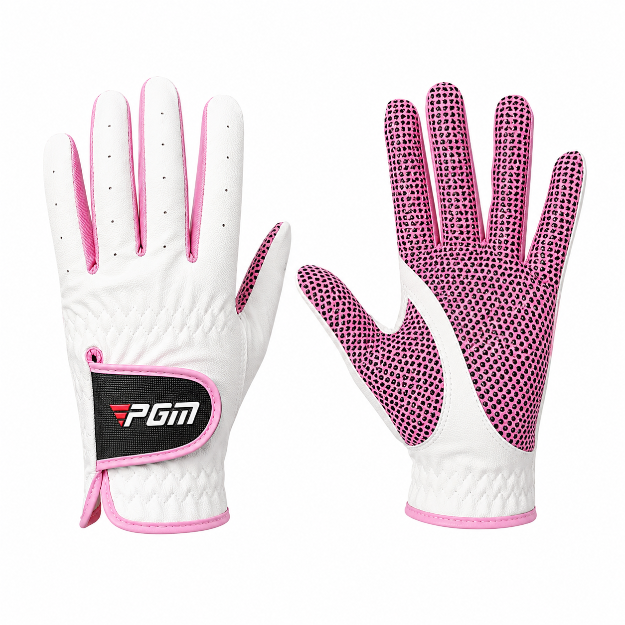 Set de Guantes Deportivos para Golf PGM Rosa