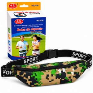 Bolsa Deportiva Tipo Cangurera Camuflaje