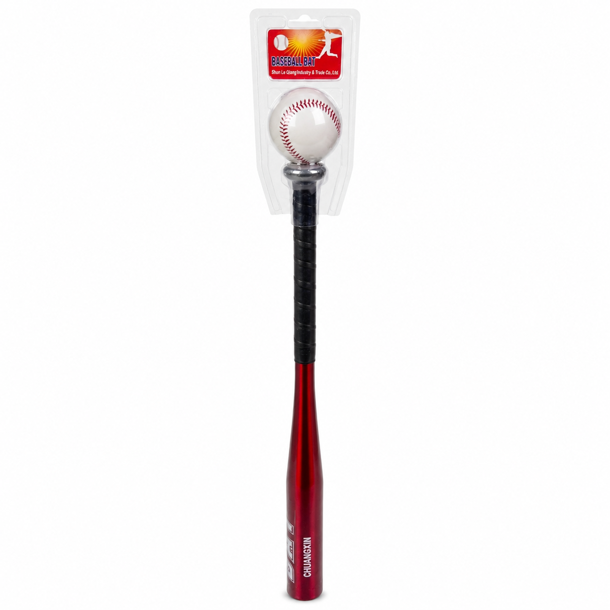 Bate de Béisbol Metálico con Pelota 30"