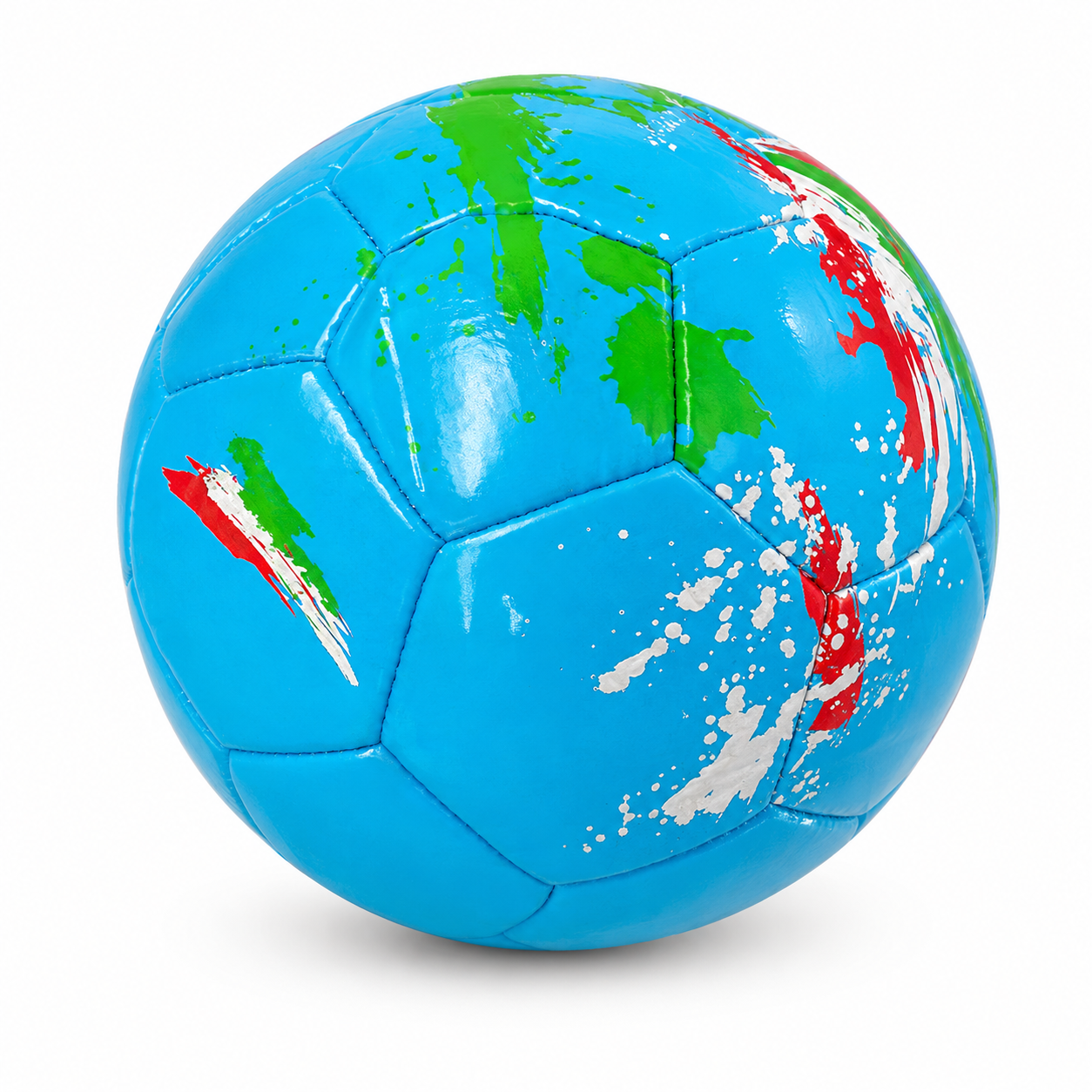 Balón de Fútbol Splash Azul