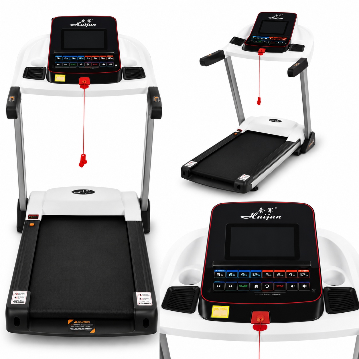 Caminadora Eléctrica Huijun Profesional con Pantalla Digital