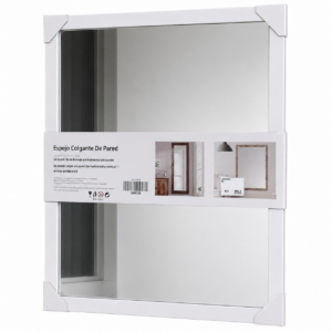 Espejo de Pared Blanco 55 cm X 75 cm