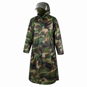 Capote impermeable tipo camuflaje Talla única