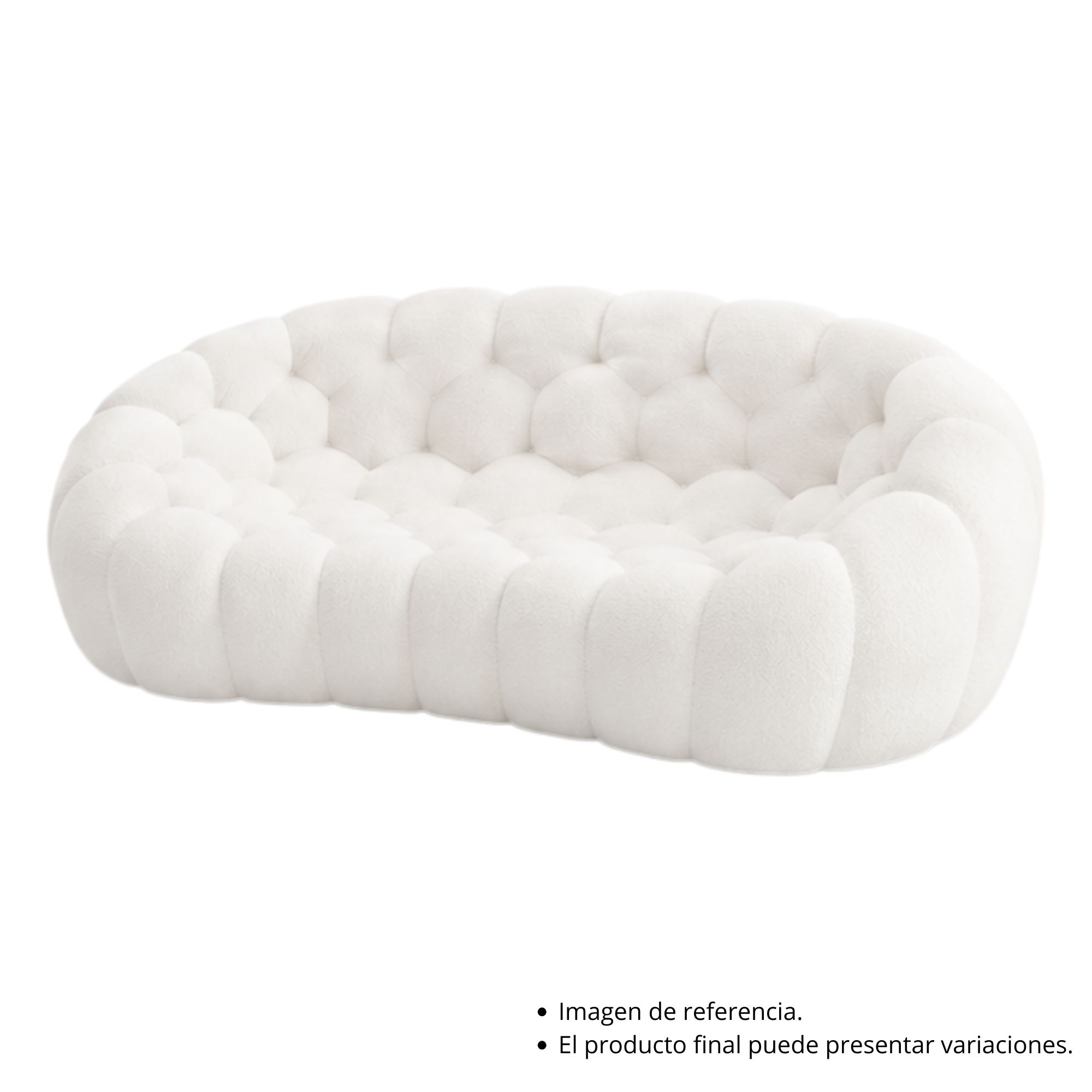 Sofá Capitoné Curvo Premium