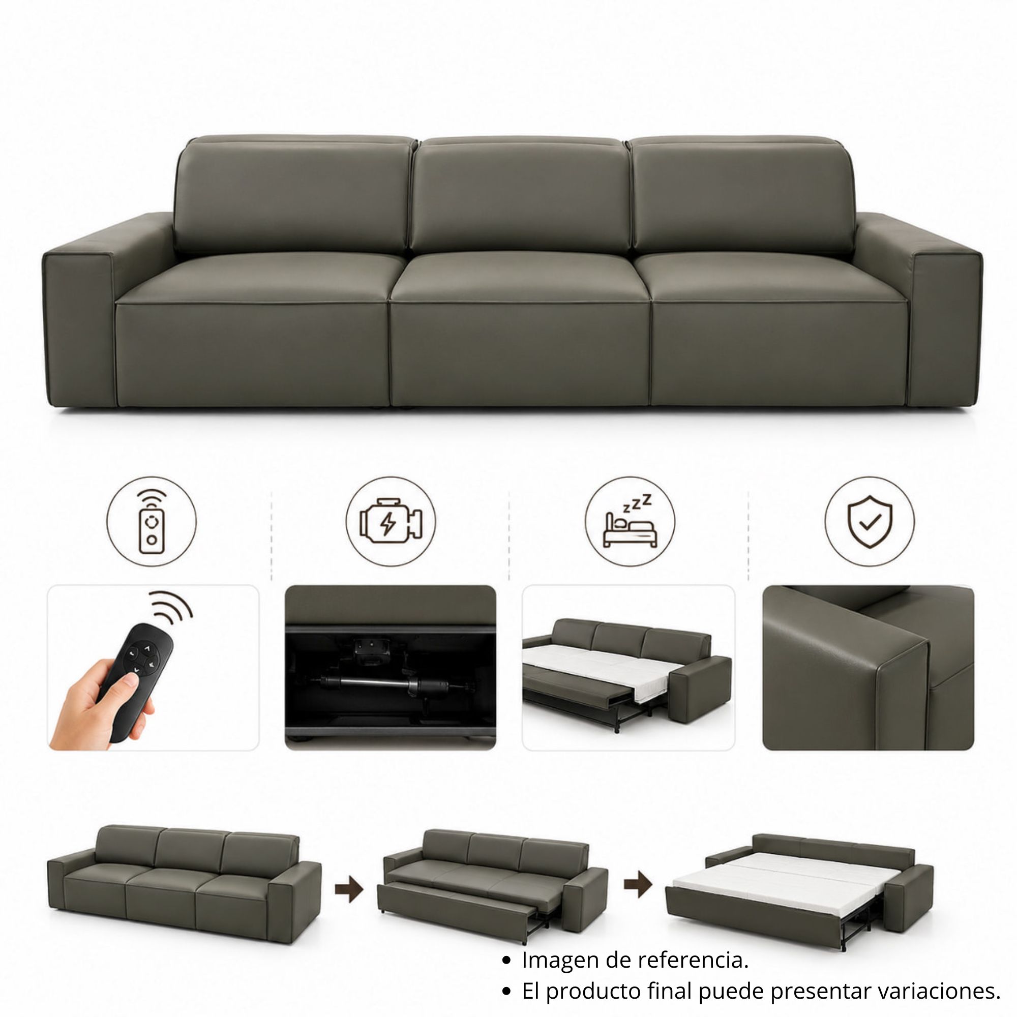 Sofá Cama Eléctrico