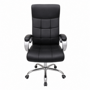 Silla Ejecutiva Ergonómica Premium con Base de Madera