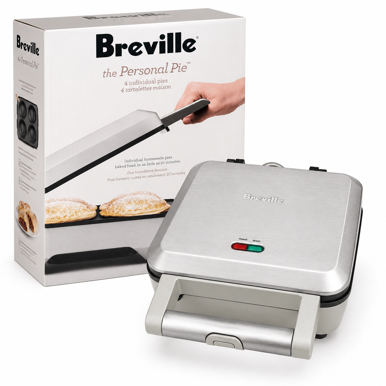 Máquina Eléctrica para Tartaletas Breville – 4 Porciones
