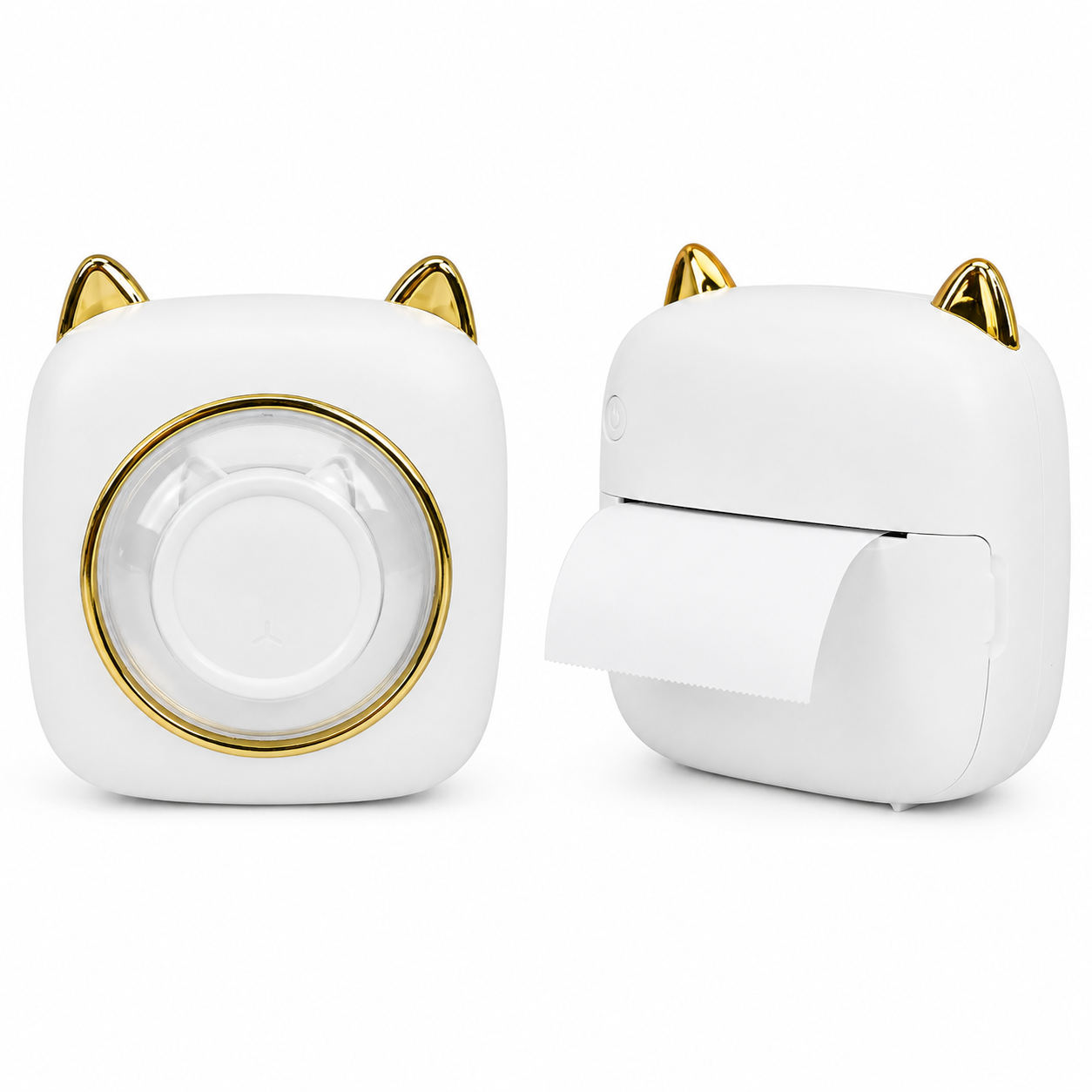 Mini Impresora Térmica Portátil Bluetooth – Diseño de Gato