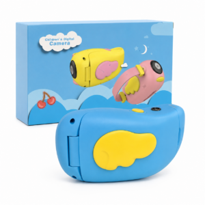 Cámara Digital Infantil Portátil con Diseño de Alas