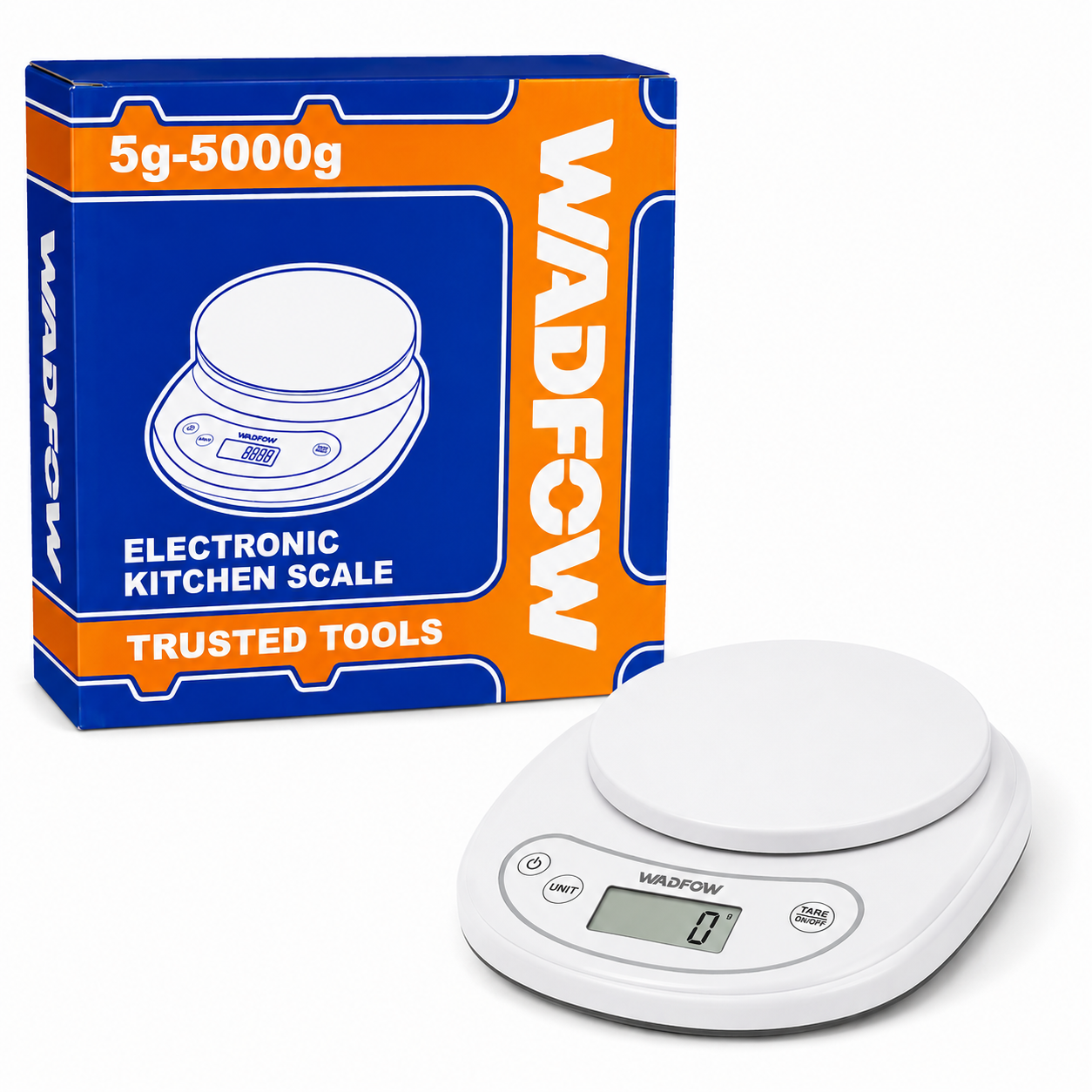 Báscula Electrónica de Cocina Wadfow 5g-5000g
