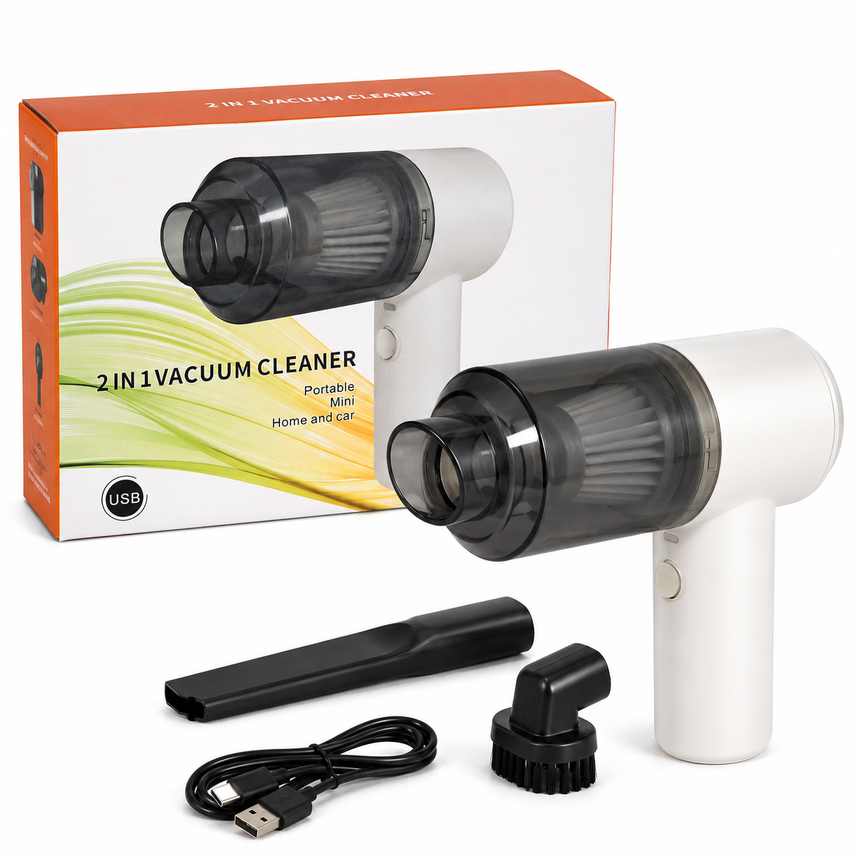 Aspiradora Portátil 2 en 1 – Electrodomésticos