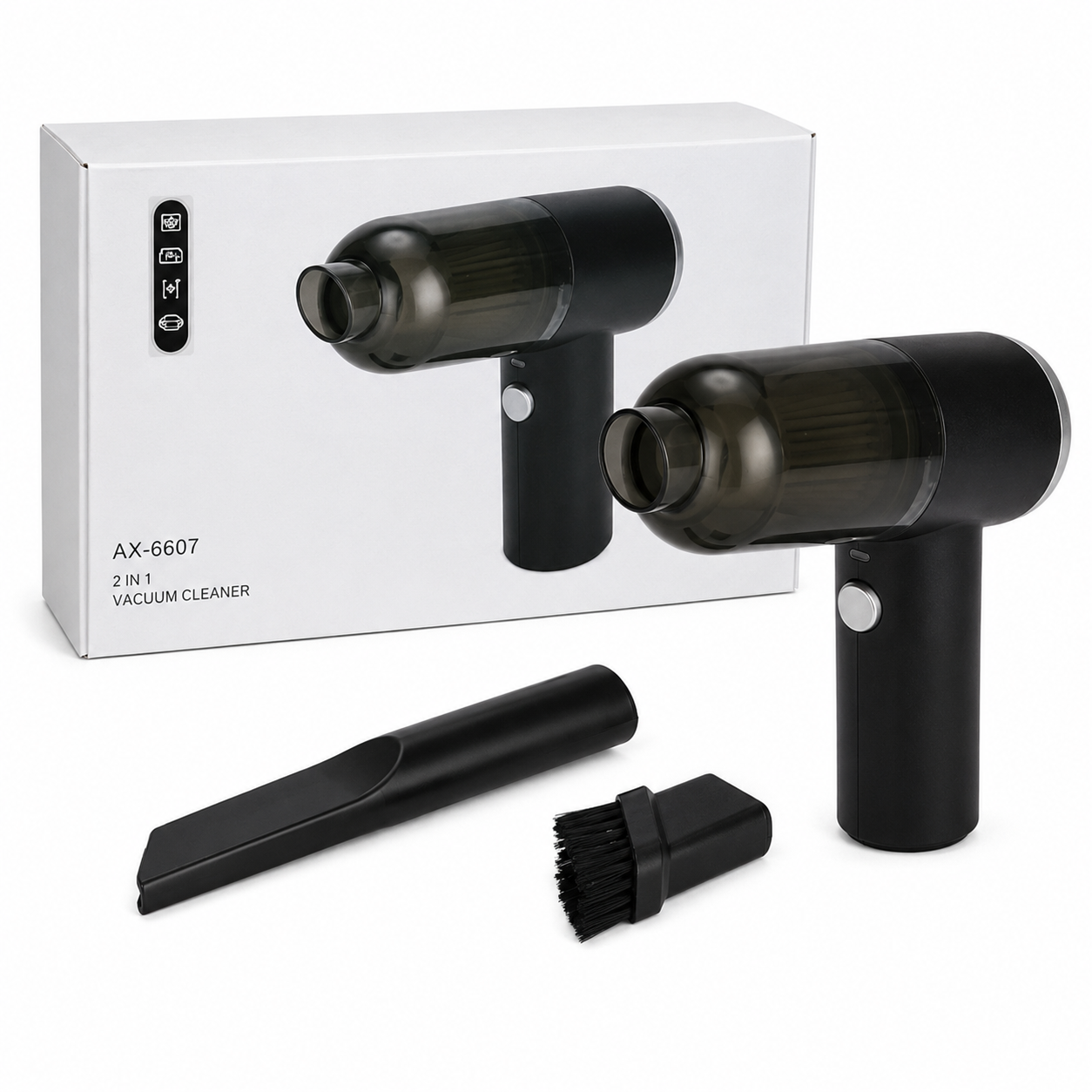 Aspiradora Portátil 2 en 1 AX-6607