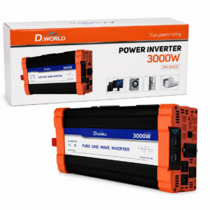 Inversor de Corriente D.World 3000W Onda Senoidal Pura – Convertidor / Transformador