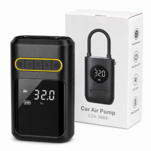 Bomba de Aire / Inflador Digital para Llantas Car Air Pump CZK-3668 – Compresor de Aire