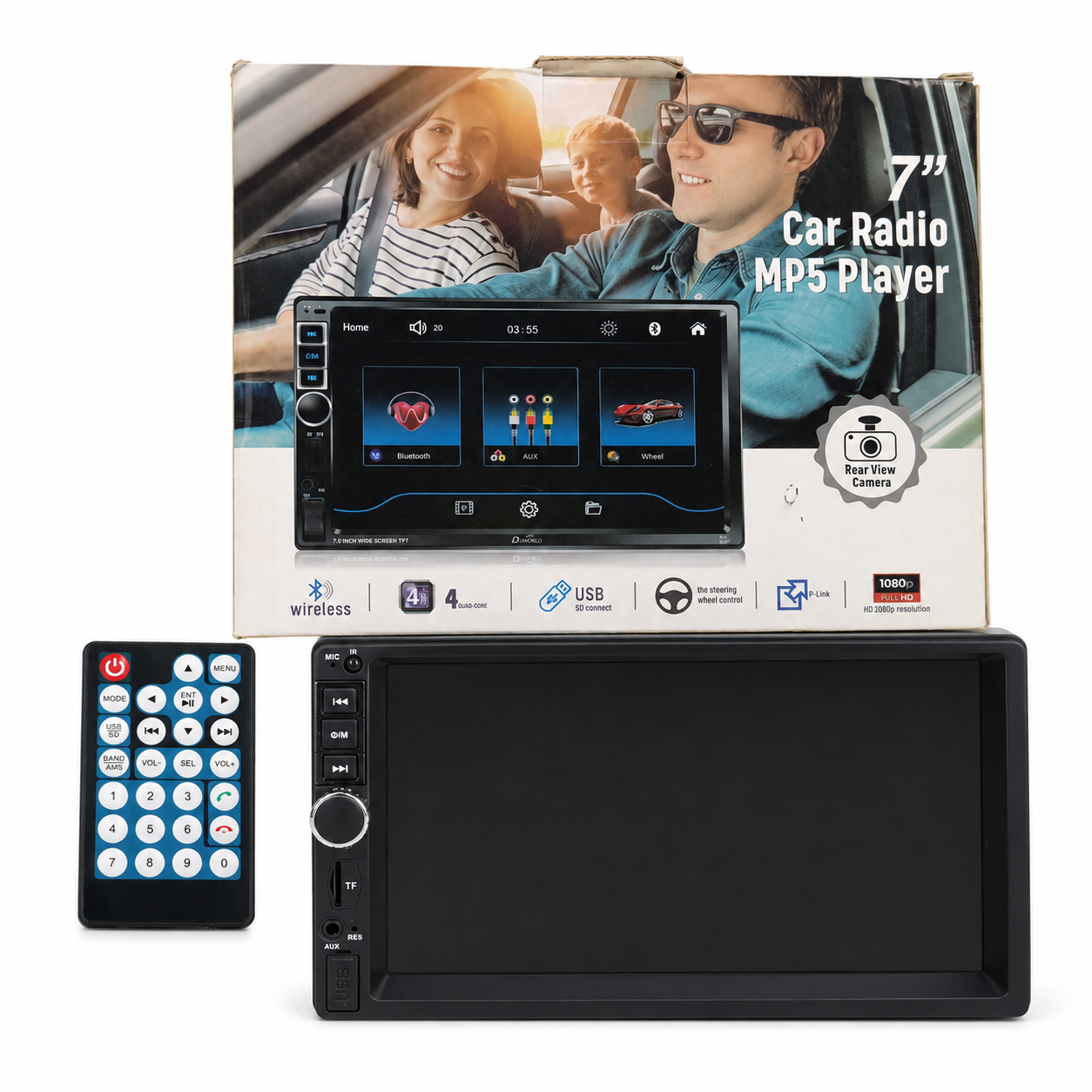 Radio Multimedia D.World DW-5014 de 7” con Bluetooth 5.0