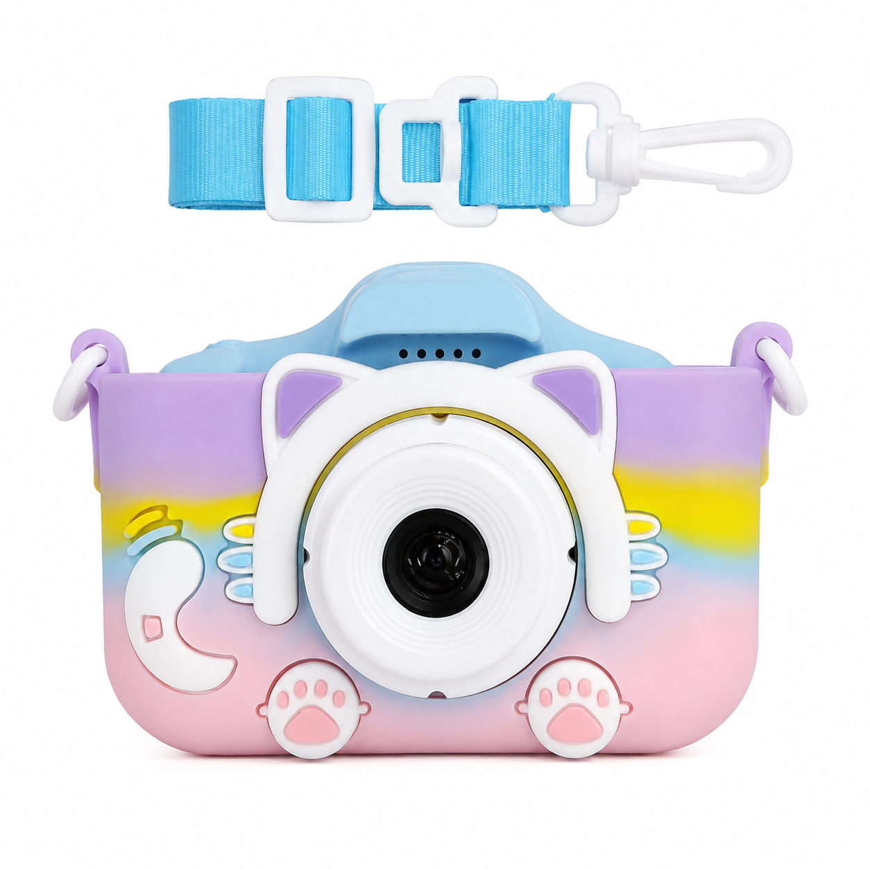 Cámara Digital Infantil Diseño Gatito con Correa