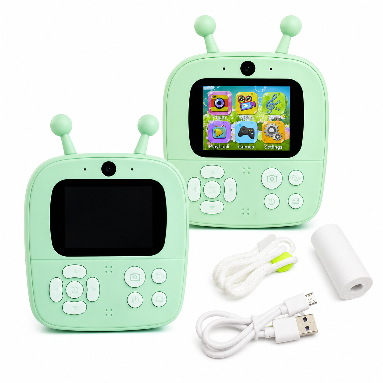 Impresora cámara Infantil Digital con juegos integrados