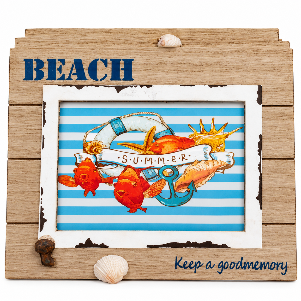 Portarretrato Decorativo "Beach"26 x 22 cm