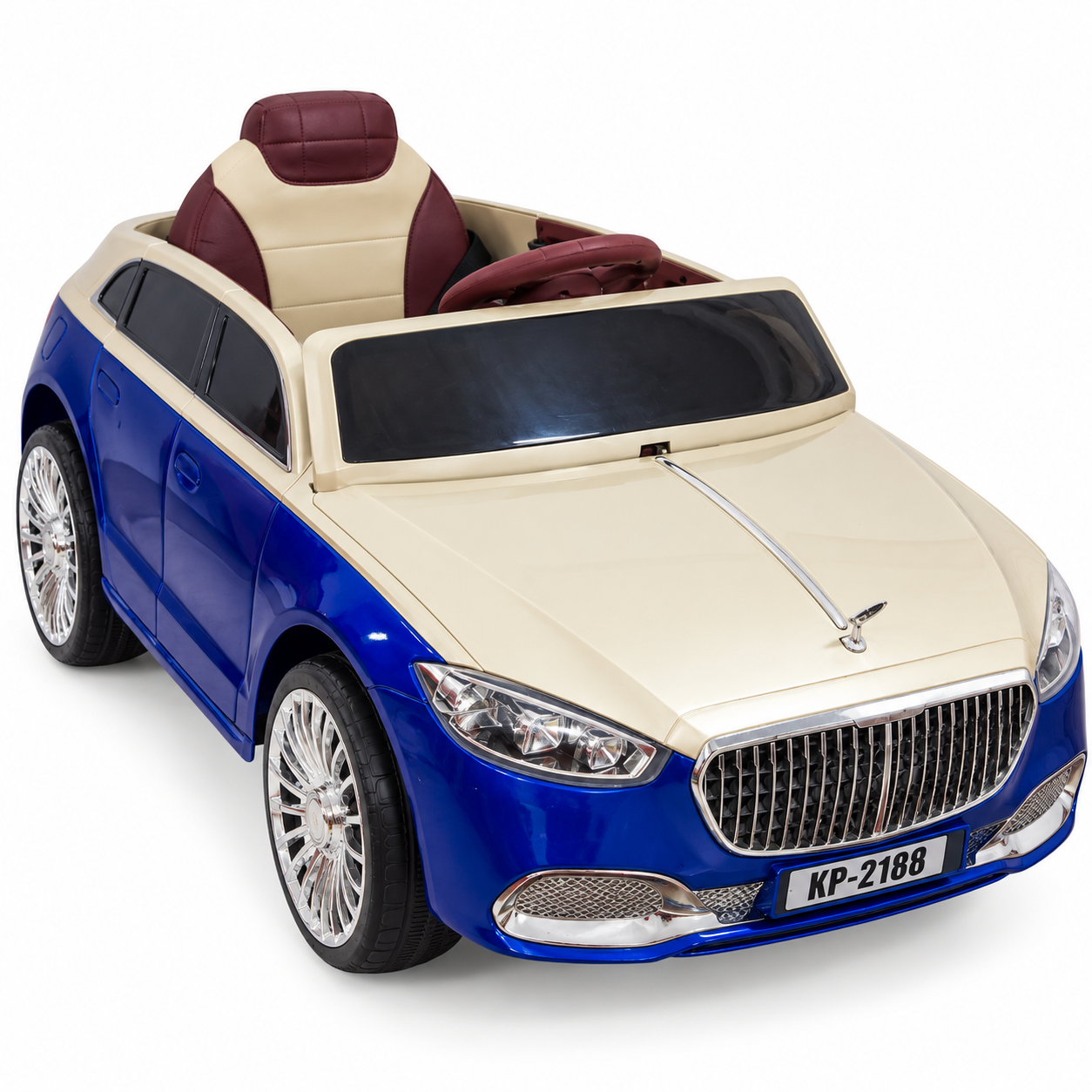 Carro eléctrico montable para niños, estilo lujo