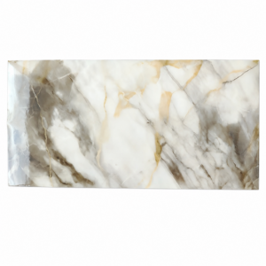 Lámina decorativa autoadhesiva tipo mármol para pared 30 × 60 cm