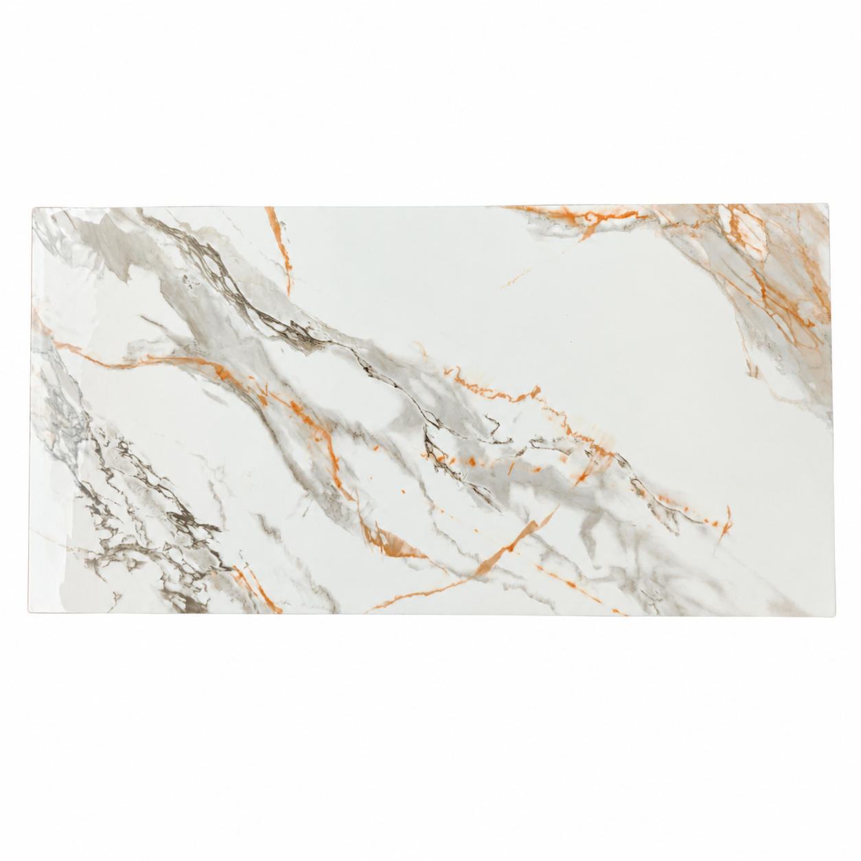 Lámina decorativa autoadhesiva tipo mármol para pared 30 × 60 cm