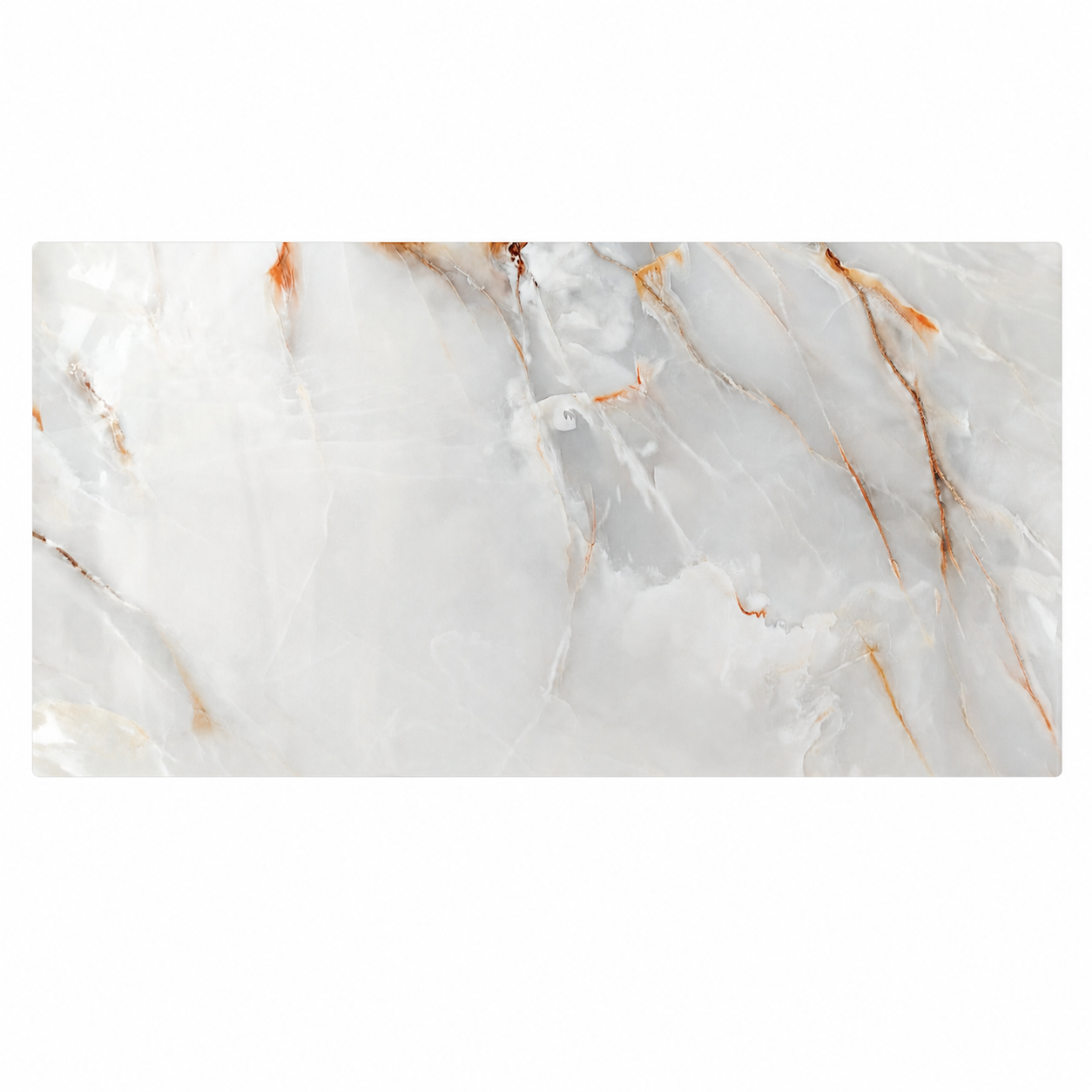 Lámina decorativa autoadhesiva tipo mármol para pared 30 × 60 cm