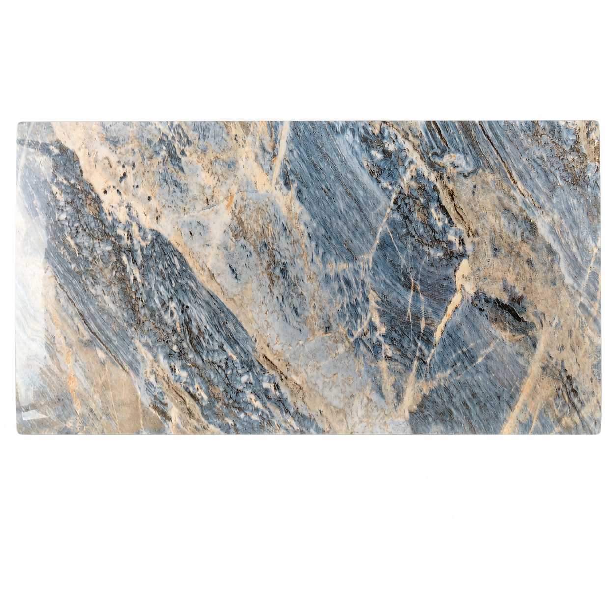 Lámina decorativa autoadhesiva tipo mármol para pared 30 × 60 cm