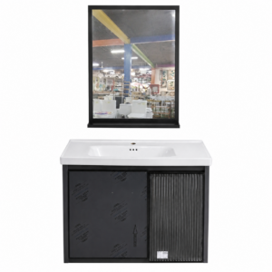 Combo Mueble Lavamanos con Espejo – Juego de Baño / Set de Tocador