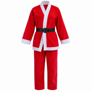 Conjunto navideño con pantalón / Disfraz de Santa Claus o Papá Noel U/Talla