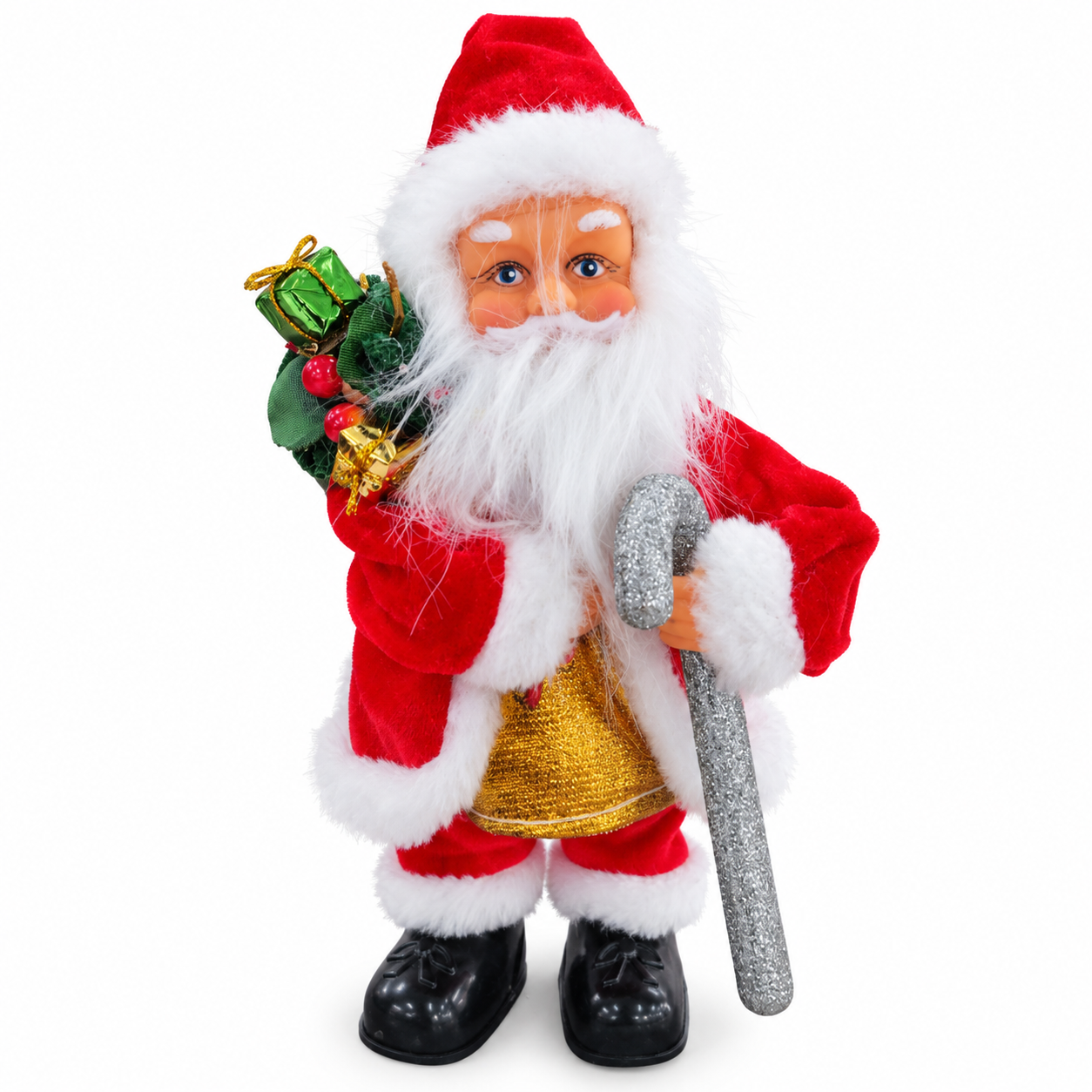 Adorno navideño con música / Santa Claus decorativo — Papá Noel