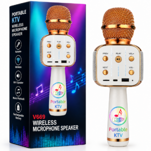 Micrófono inalámbrico con altavoz MC872 (Portable KTV)